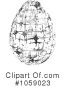 Easter Egg Clipart #1059023 by Andrei Marincas