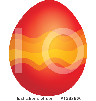 Royalty-Free (RF) Easter Egg Clipart Illustration by visekart - Stock Sample #1382860