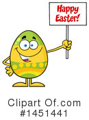Easter Egg Clipart #1451441 by Hit Toon