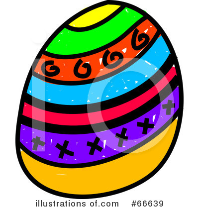 Royalty-Free (RF) Easter Egg Clipart Illustration by Prawny - Stock Sample #66639