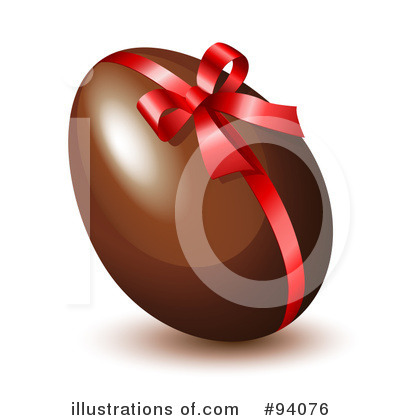 Chocolate Egg Clipart #94076 by Oligo