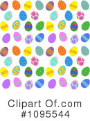Easter Eggs Clipart #1095544 by KJ Pargeter