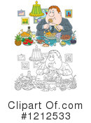 Eating Clipart #1212533 by Alex Bannykh