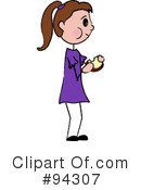 Eating Clipart #94307 by Pams Clipart