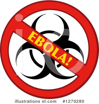 Royalty-Free (RF) Ebola Clipart Illustration by Hit Toon - Stock Sample #1270280