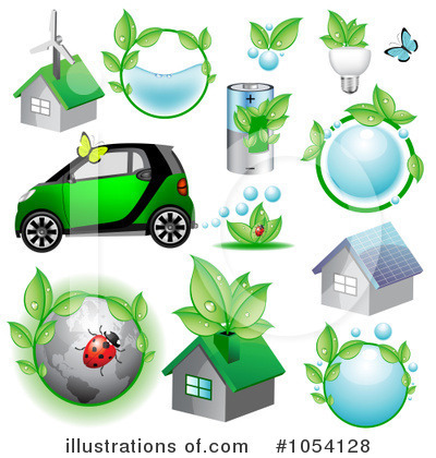 Royalty-Free (RF) Ecology Clipart Illustration by vectorace - Stock Sample #1054128
