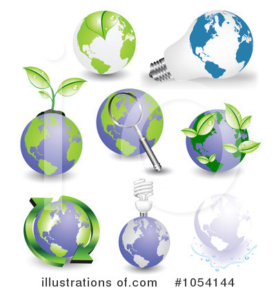 Royalty-Free (RF) Ecology Clipart Illustration by vectorace - Stock Sample #1054144