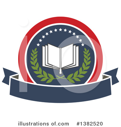 Open Book Clipart #1382520 by Vector Tradition SM