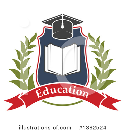 Graduation Clipart #1382524 by Vector Tradition SM