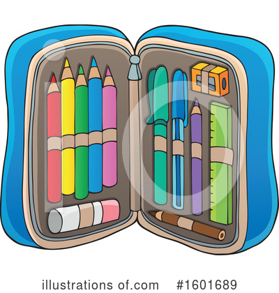 Colored Pencils Clipart #1601689 by visekart