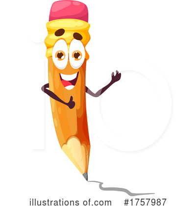 Pencil Clipart #1757987 by Vector Tradition SM