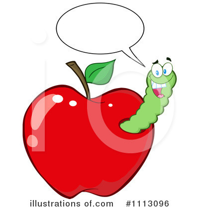 Worm Clipart #1113096 by Hit Toon