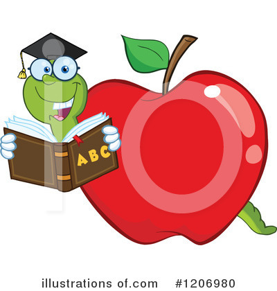 Worm Clipart #1206980 by Hit Toon