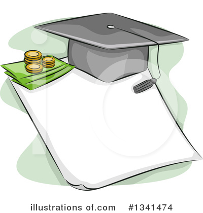 Graduation Cap Clipart #1341474 by BNP Design Studio
