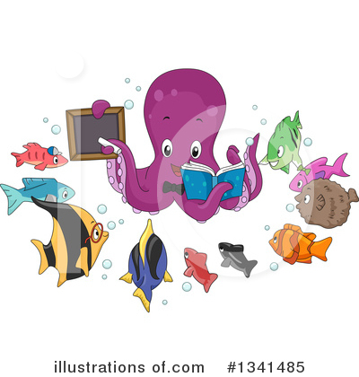 Octopus Clipart #1341485 by BNP Design Studio