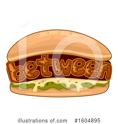 Hamburger Clipart #1604895 by BNP Design Studio