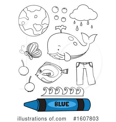 Blueberry Clipart #1607803 by BNP Design Studio
