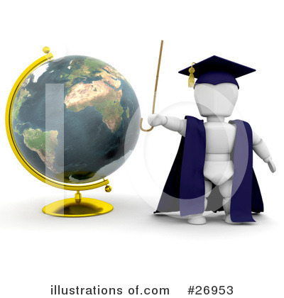 Geography Clipart #26953 by KJ Pargeter