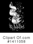 Eel Clipart #1411058 by lineartestpilot