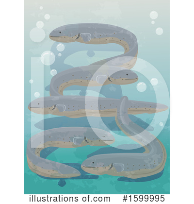 Royalty-Free (RF) Eel Clipart Illustration by BNP Design Studio - Stock Sample #1599995