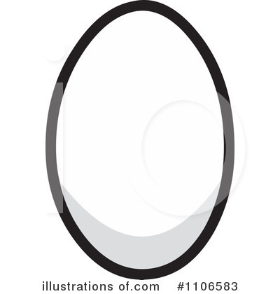 Royalty-Free (RF) Egg Clipart Illustration by Cartoon Solutions - Stock Sample #1106583