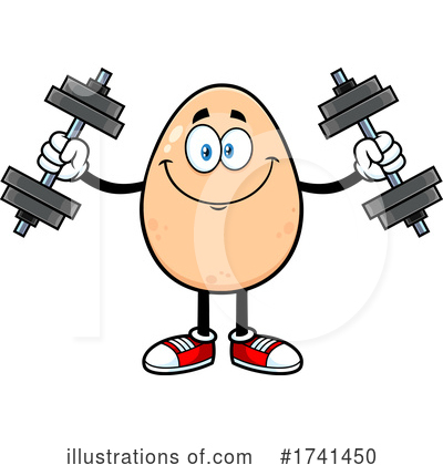 Royalty-Free (RF) Egg Clipart Illustration by Hit Toon - Stock Sample #1741450