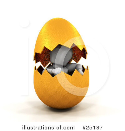 Gold Egg Clipart #25187 by KJ Pargeter