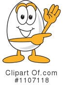 Egg Mascot Clipart #1107118 by Mascot Junction