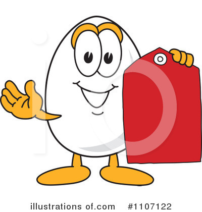 Egg Mascot Clipart #1107122 by Toons4Biz