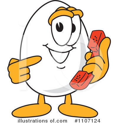 Egg Mascot Clipart #1107124 by Toons4Biz