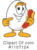 Egg Mascot Clipart #1107124 by Mascot Junction