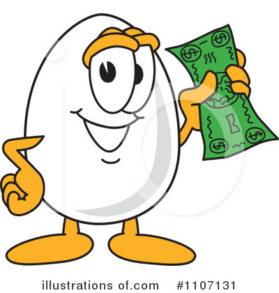 Egg Mascot Clipart #1107131 by Toons4Biz