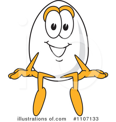 Egg Mascot Clipart #1107133 by Toons4Biz