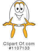 Egg Mascot Clipart #1107133 by Mascot Junction