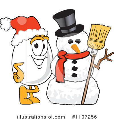 Royalty-Free (RF) Egg Mascot Clipart Illustration by Mascot Junction - Stock Sample #1107256
