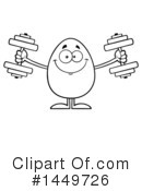 Egg Mascot Clipart #1449726 by Hit Toon