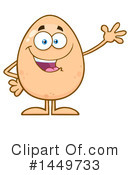 Egg Mascot Clipart #1449733 by Hit Toon