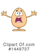 Egg Mascot Clipart #1449737 by Hit Toon