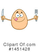 Egg Mascot Clipart #1451428 by Hit Toon