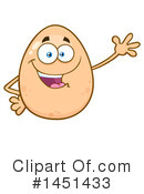 Egg Mascot Clipart #1451433 by Hit Toon