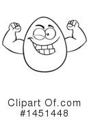 Egg Mascot Clipart #1451448 by Hit Toon