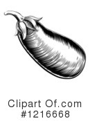 Eggplant Clipart #1216668 by AtStockIllustration