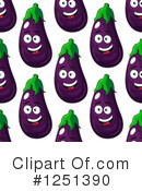 Eggplant Clipart #1251390 by Vector Tradition SM