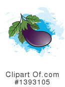 Eggplant Clipart #1393105 by Lal Perera