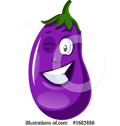 Brinjal Clipart #1685886 by Morphart Creations