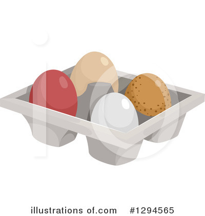 Royalty-Free (RF) Eggs Clipart Illustration by BNP Design Studio - Stock Sample #1294565