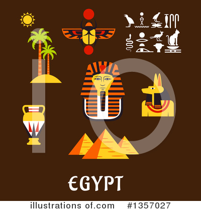 Royalty-Free (RF) Egypt Clipart Illustration by Vector Tradition SM - Stock Sample #1357027