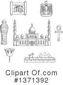 Egypt Clipart #1371392 by Vector Tradition SM