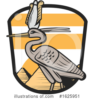 Heron Clipart #1625951 by Vector Tradition SM