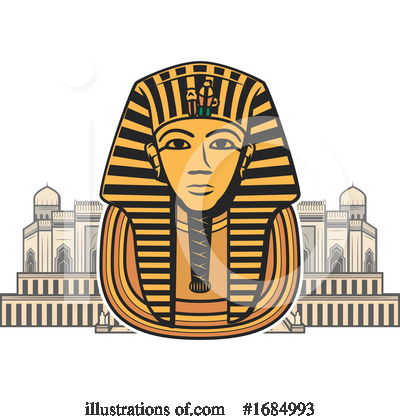 Pharaoh Clipart #1684993 by Vector Tradition SM